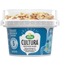 Yoghurt naturel med havreknas & tranebær 2,6% 170 g