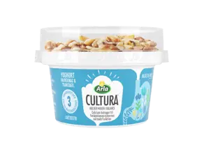Yoghurt naturel med havreknas & tranebær 2,6% 170 g