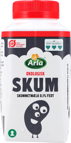 Arla® Økologisk skummetmælk 0,1% 250 ml