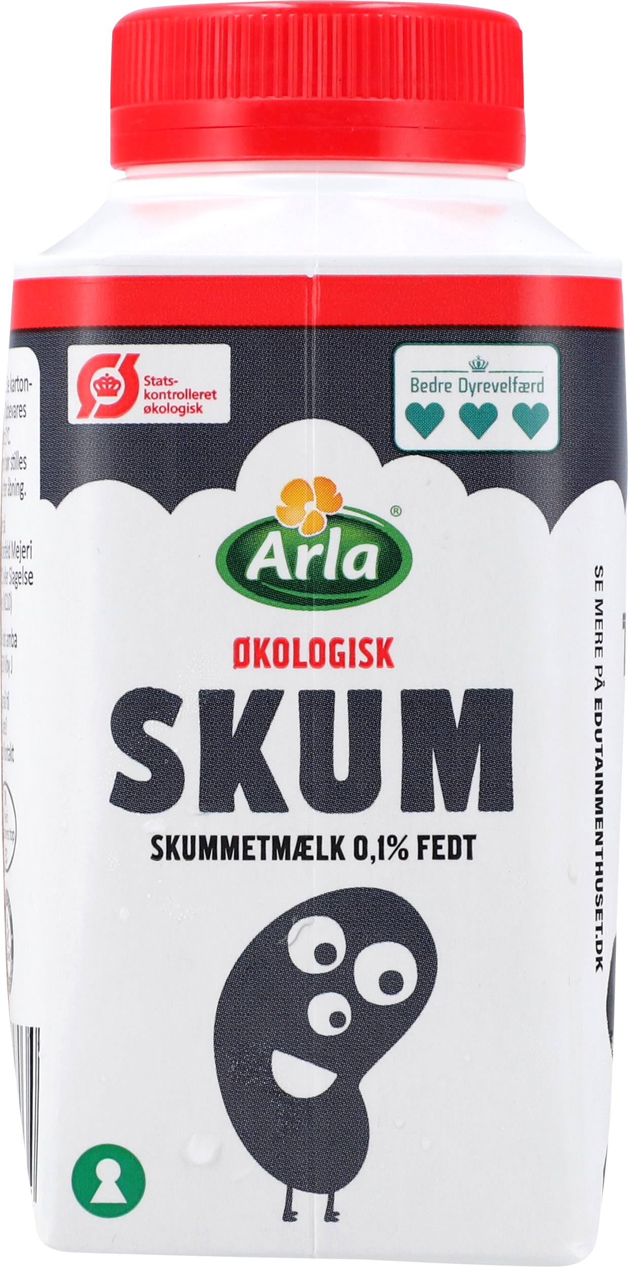 Økologisk Skummetmælk 0,1% 250 ml