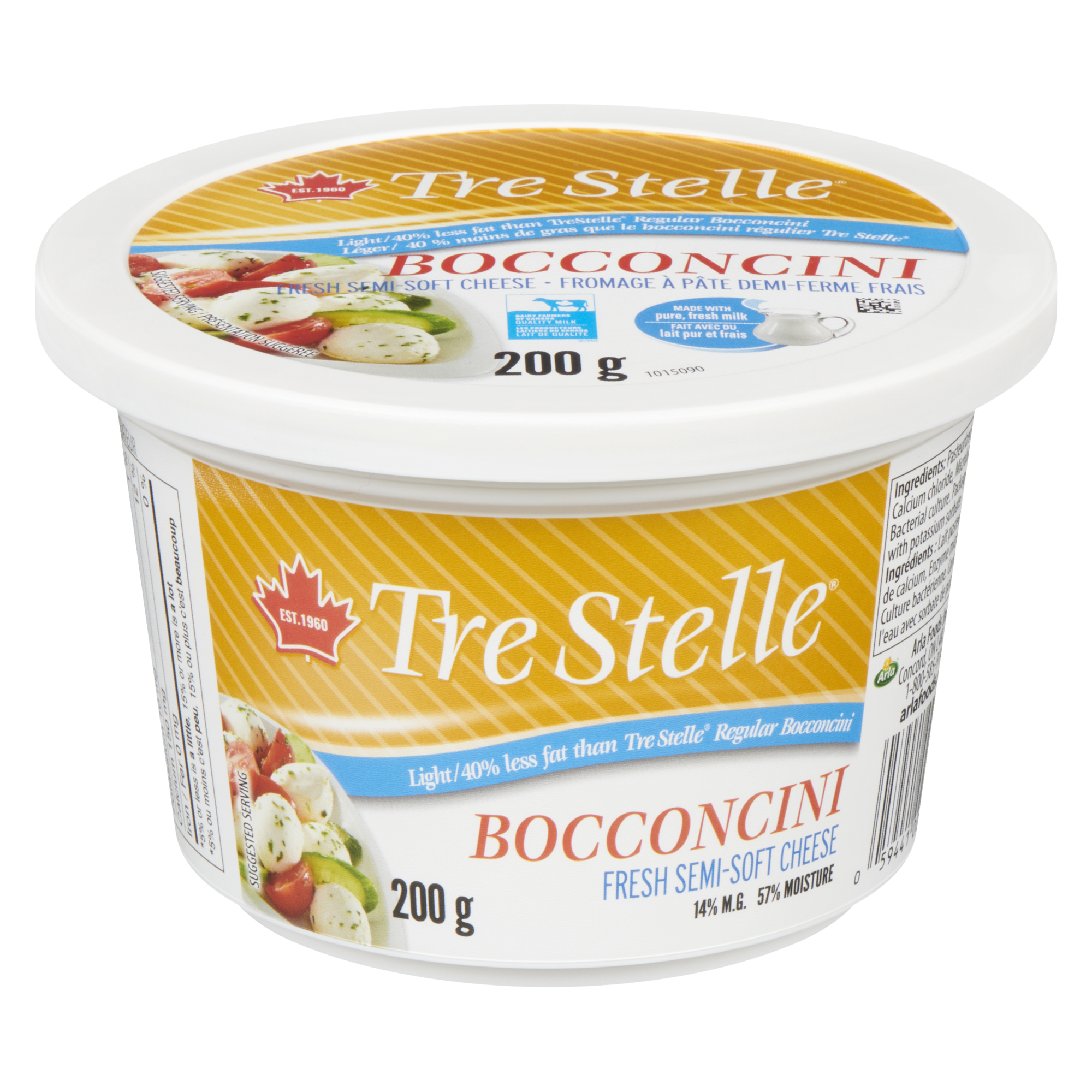Light Bocconcini Cheese 200g
