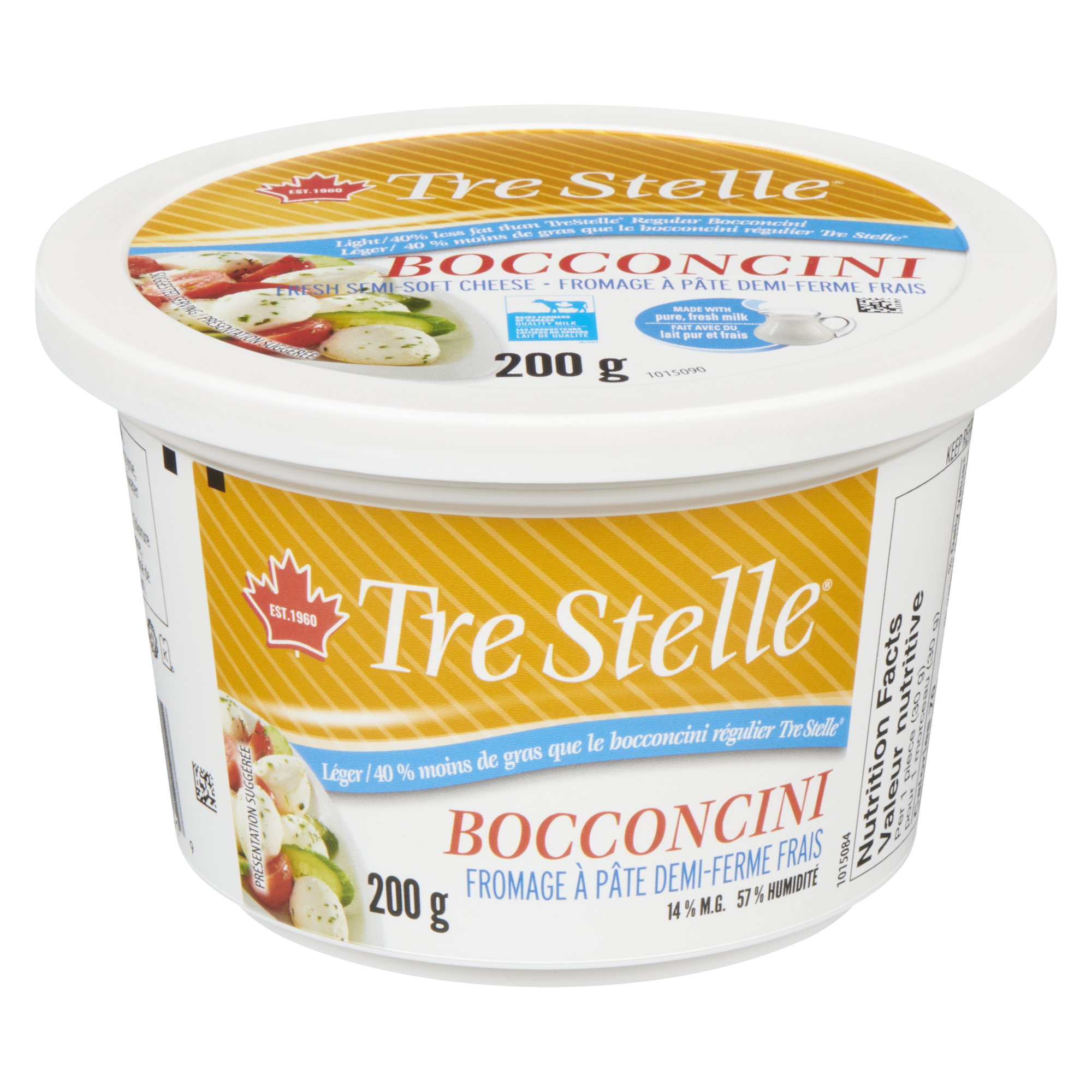 Fromage bocconcini léger 200g
