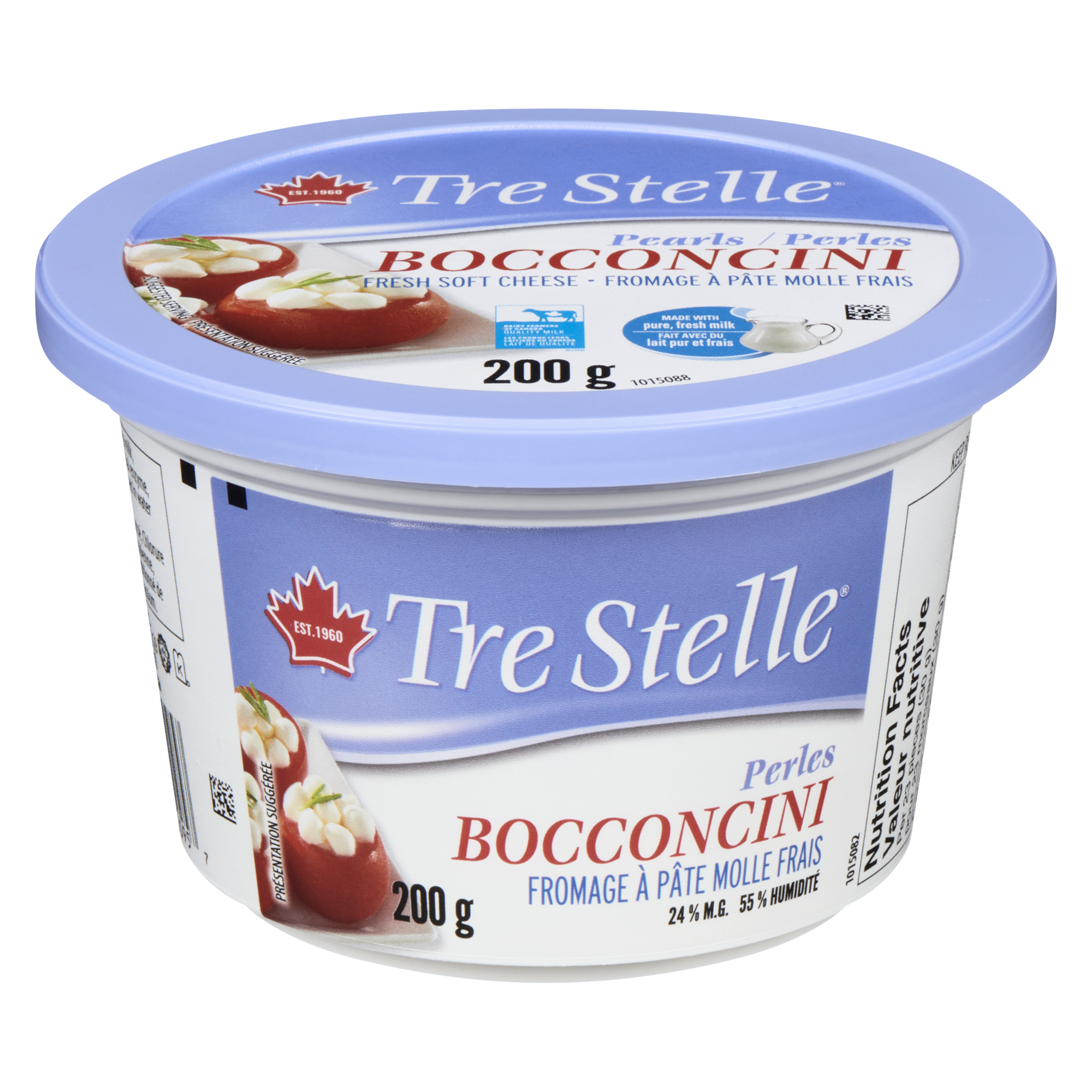 Fromage bocconcini en perles 200g