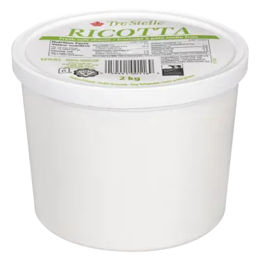 Fromage ricotta sec 12% 2 Kg