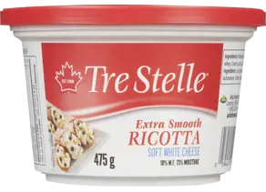 Ricotta Cheese Extra Smooth 10% 475 g