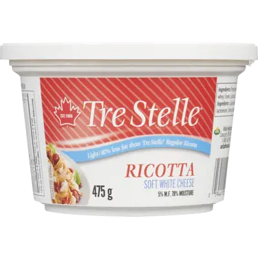 Ricotta Cheese Light 5% 475 g