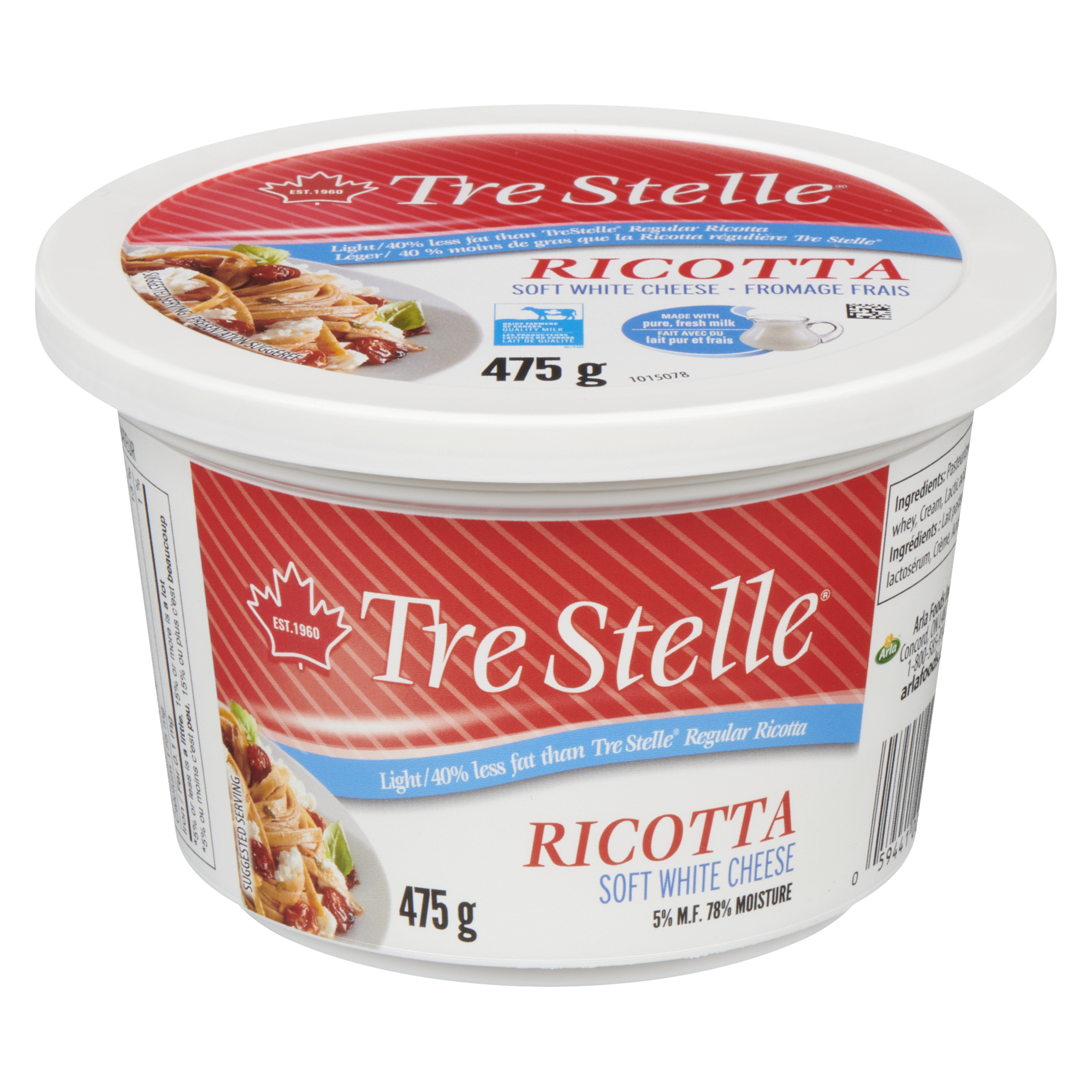 Light Ricotta Cheese 475g