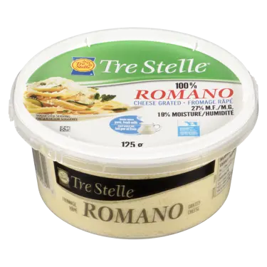 Grated Romano 27% 125 g