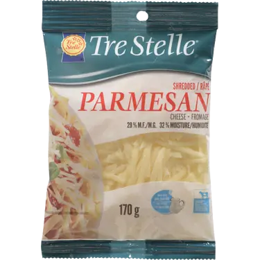 Shredded Parmesan 29% 170 g