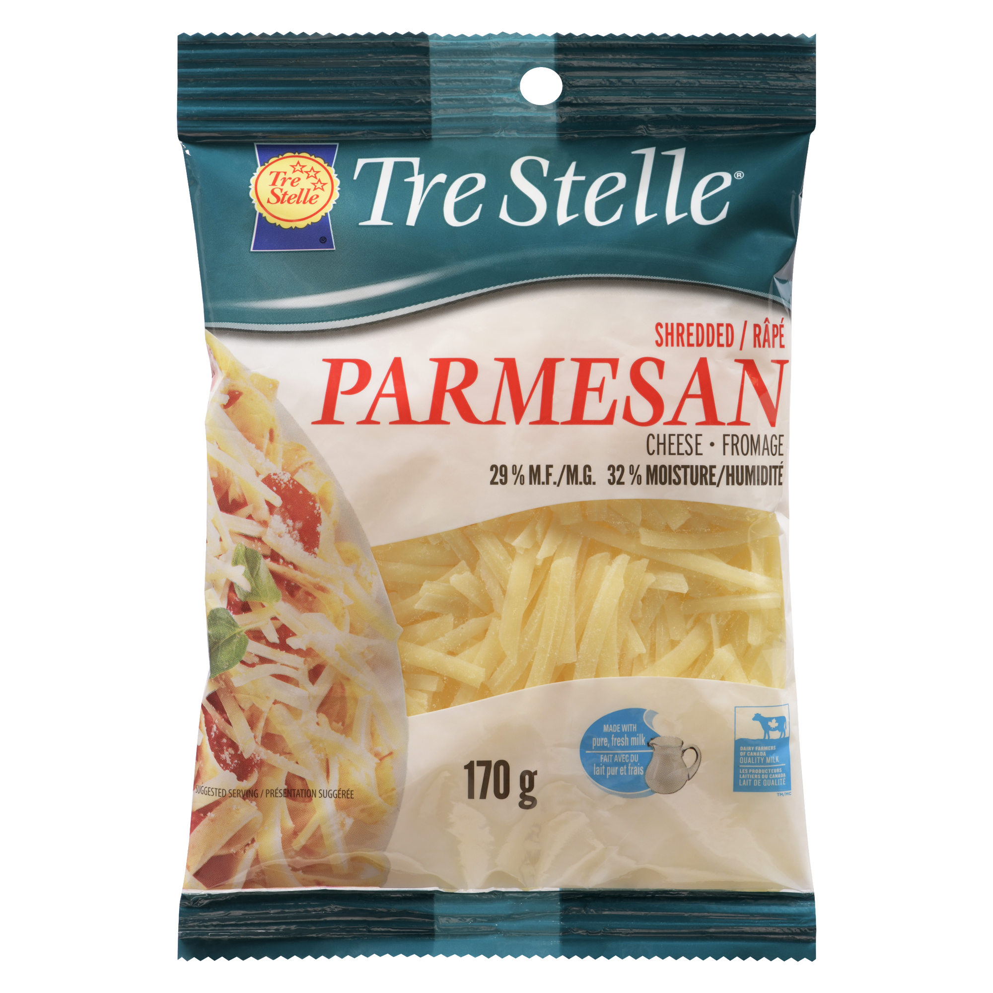 Shredded Parmesan Cheese 170g