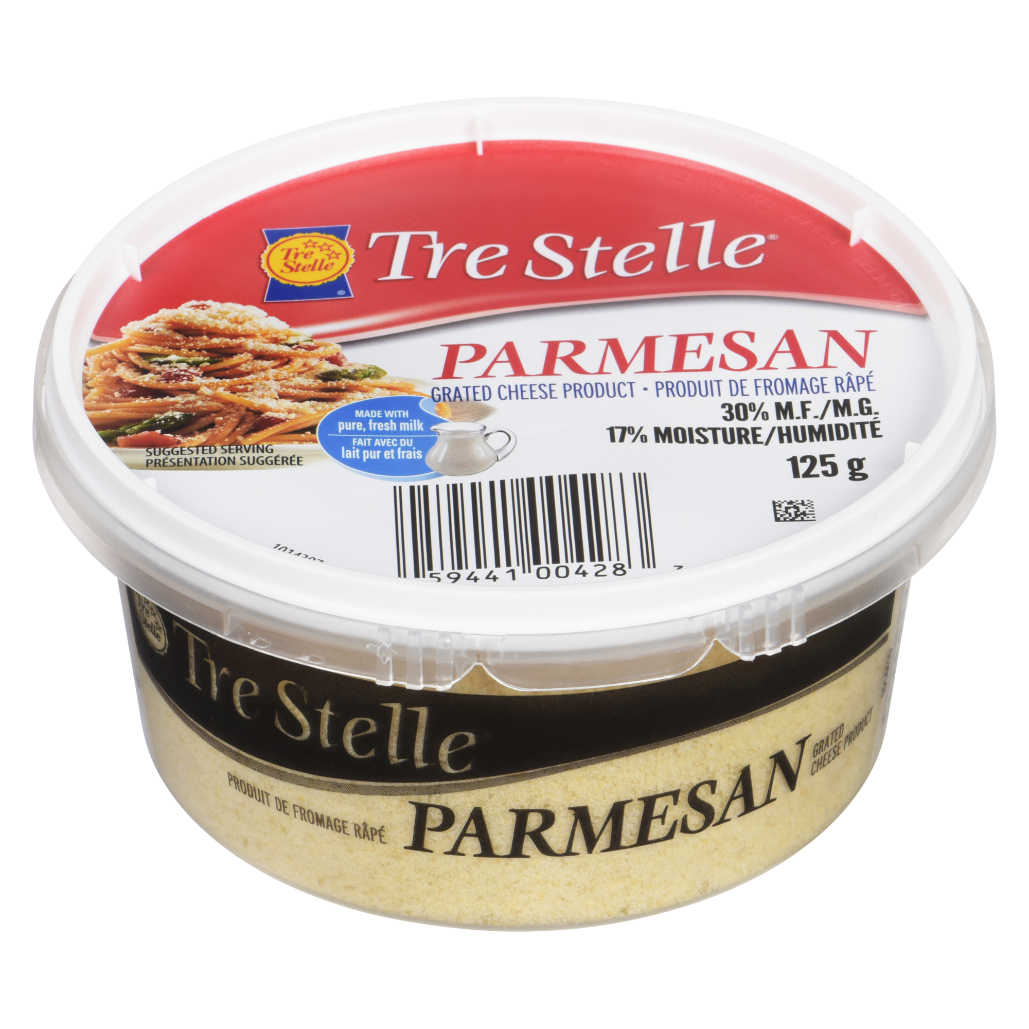 Grated Parmesan Cheese 125g