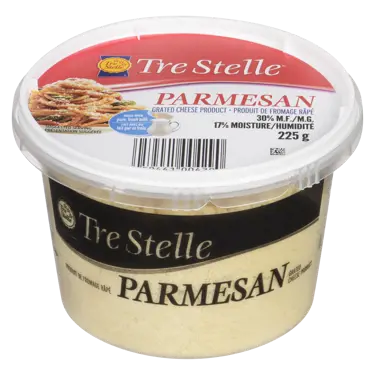 Fromage parmesan râpé 30% 225 g