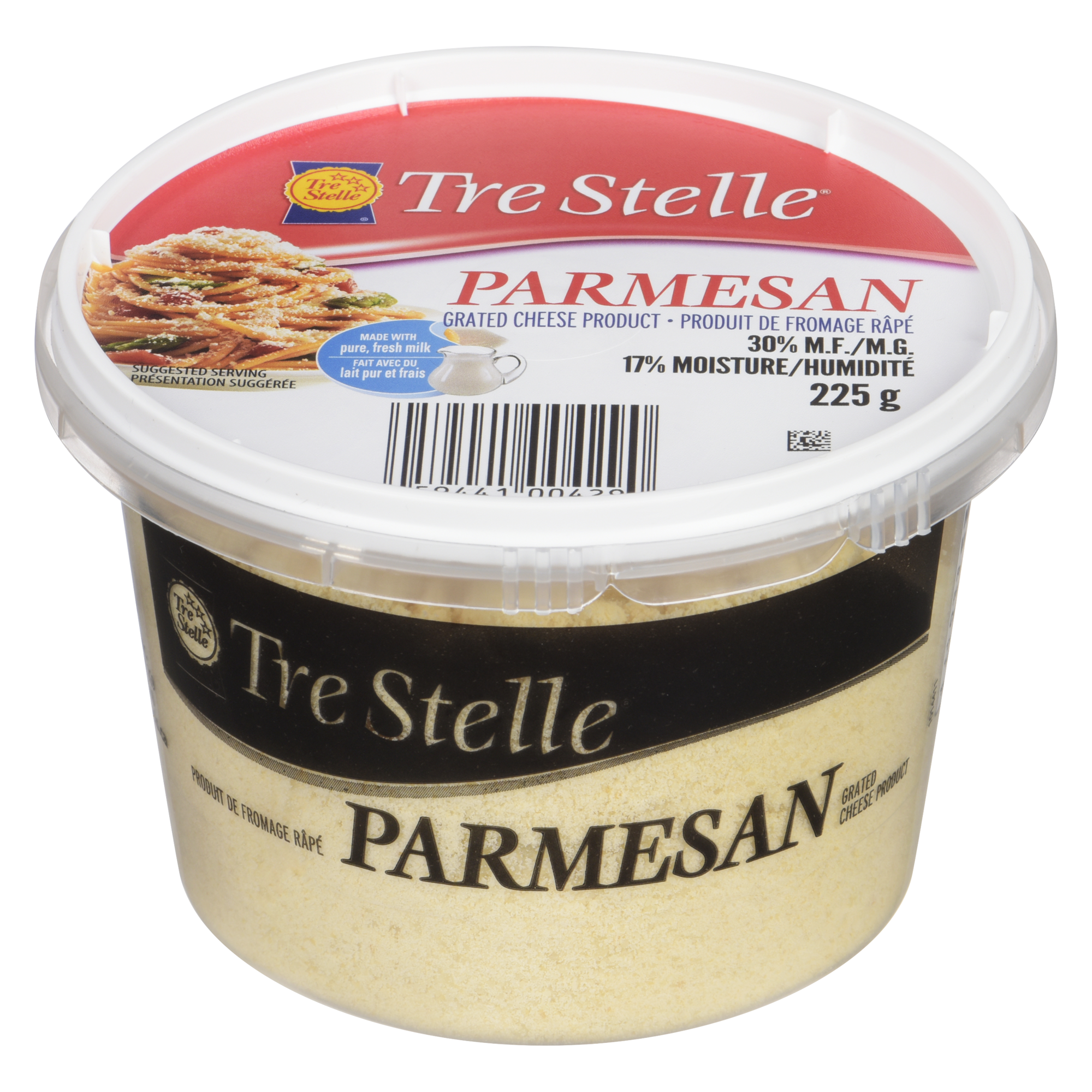 Grated Parmesan Cheese Product 225g