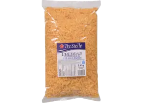 Shredded Cheddar 31% 2.5 Kg