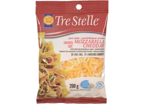 Shredded Mozzarella Cheddar 26% 200 g