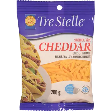 Shredded Cheddar 31% 200 g