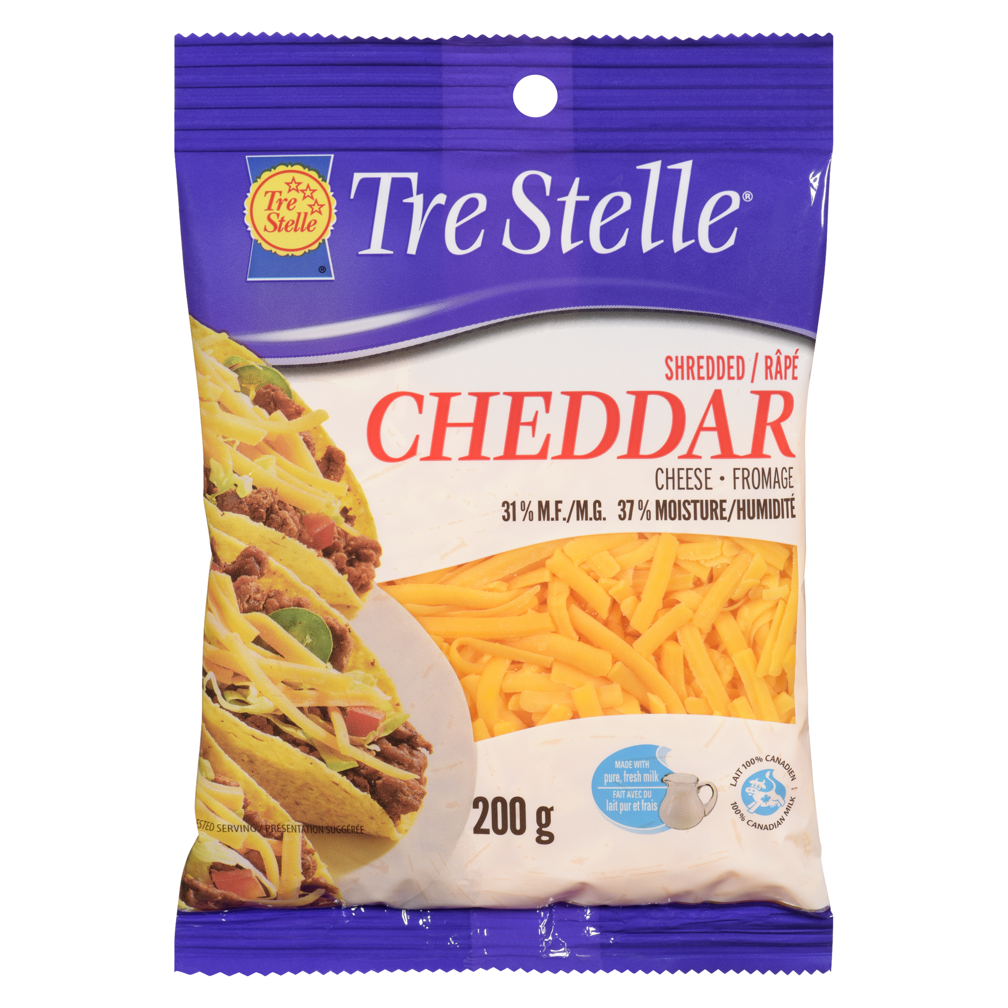 Shredded Cheddar 200g