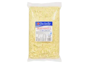 Shredded Mozzarella Cheese 2.5 Kg