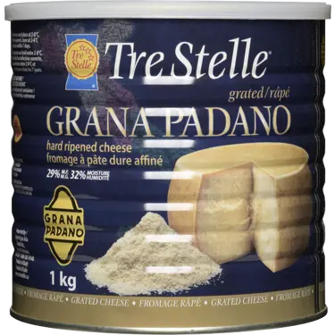 Grana Padano Cheese Grated 29% 1 Kg