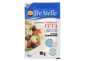 Fromage feta traditionnel 22% 185 g