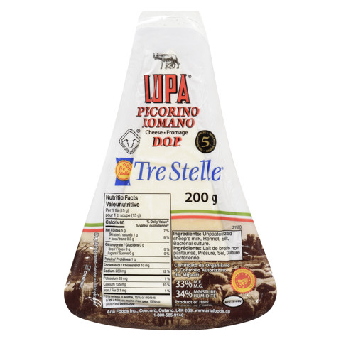 Romano Cheese Wedge 200g