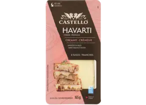 Sliced Creamy Havarti 35% 165 g