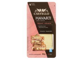 Sliced Creamy Havarti Cheese 165g