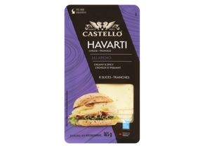 Sliced Jalapeño Havarti Cheese 165g