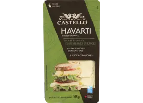 Sliced Herbs & Spices Havarti 35% 165 g