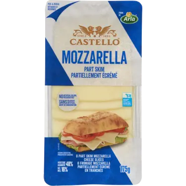 Sliced Mozzarella 16% 175 g