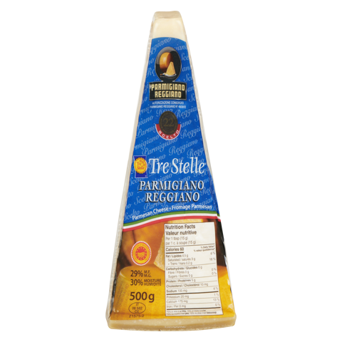 Parmigiano Reggiano Cheese Wedge 500g