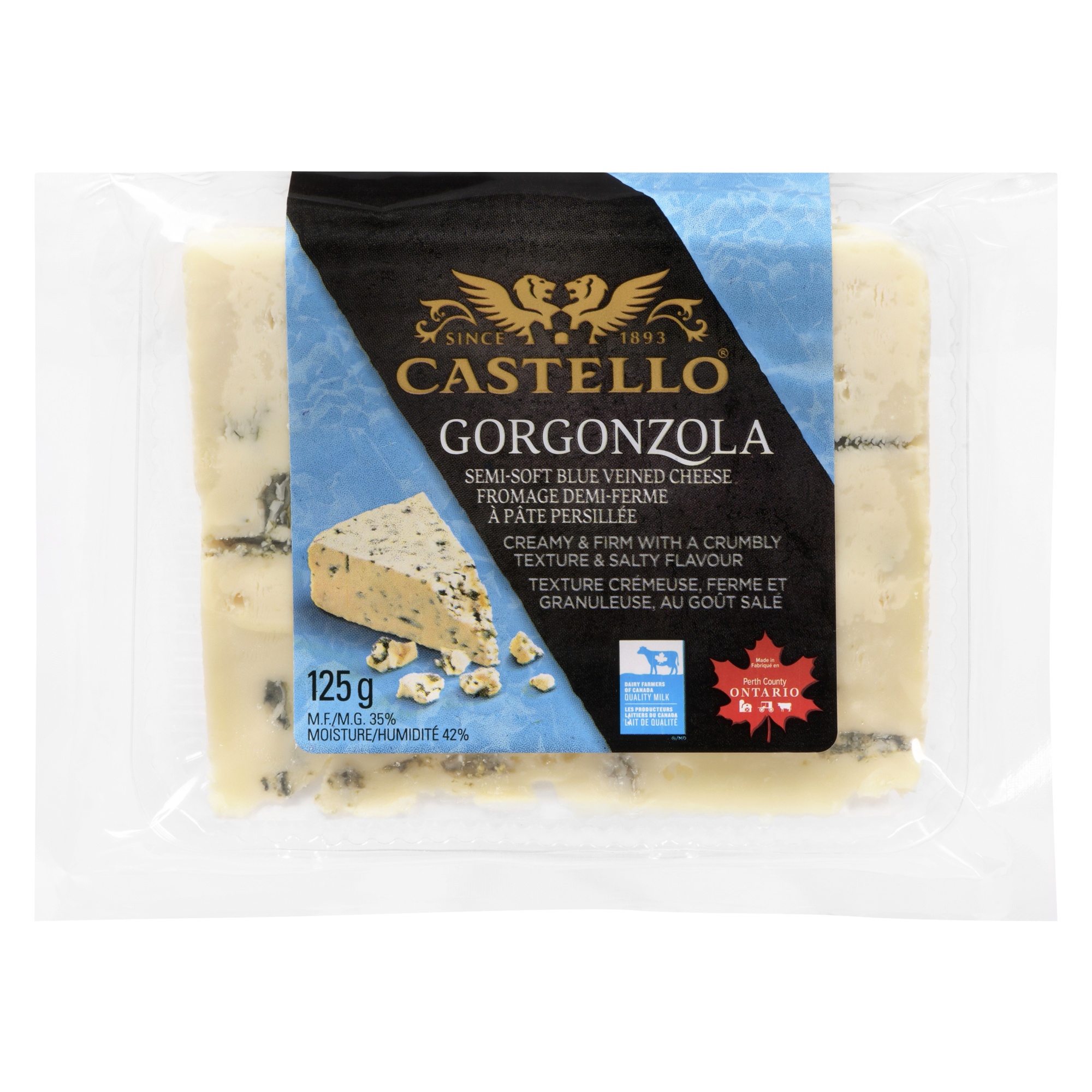 Gorgonzola Cheese Wedge 125g