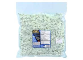 Traditional Blue Cheese Crumbled 27% 2 Kg