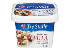 Feta Cheese Tub 22% 1 Kg