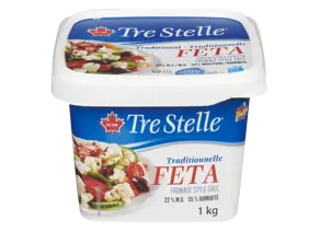 Fromage feta traditionnel 22% 1 Kg