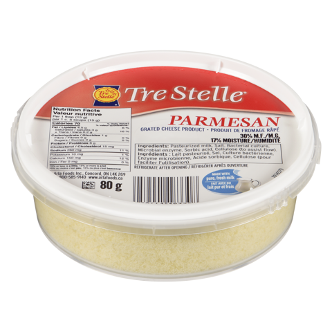 Grated Parmesan Cheese 80g