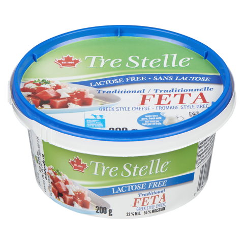 Lactose-Free Traditional Feta Cheese 200g