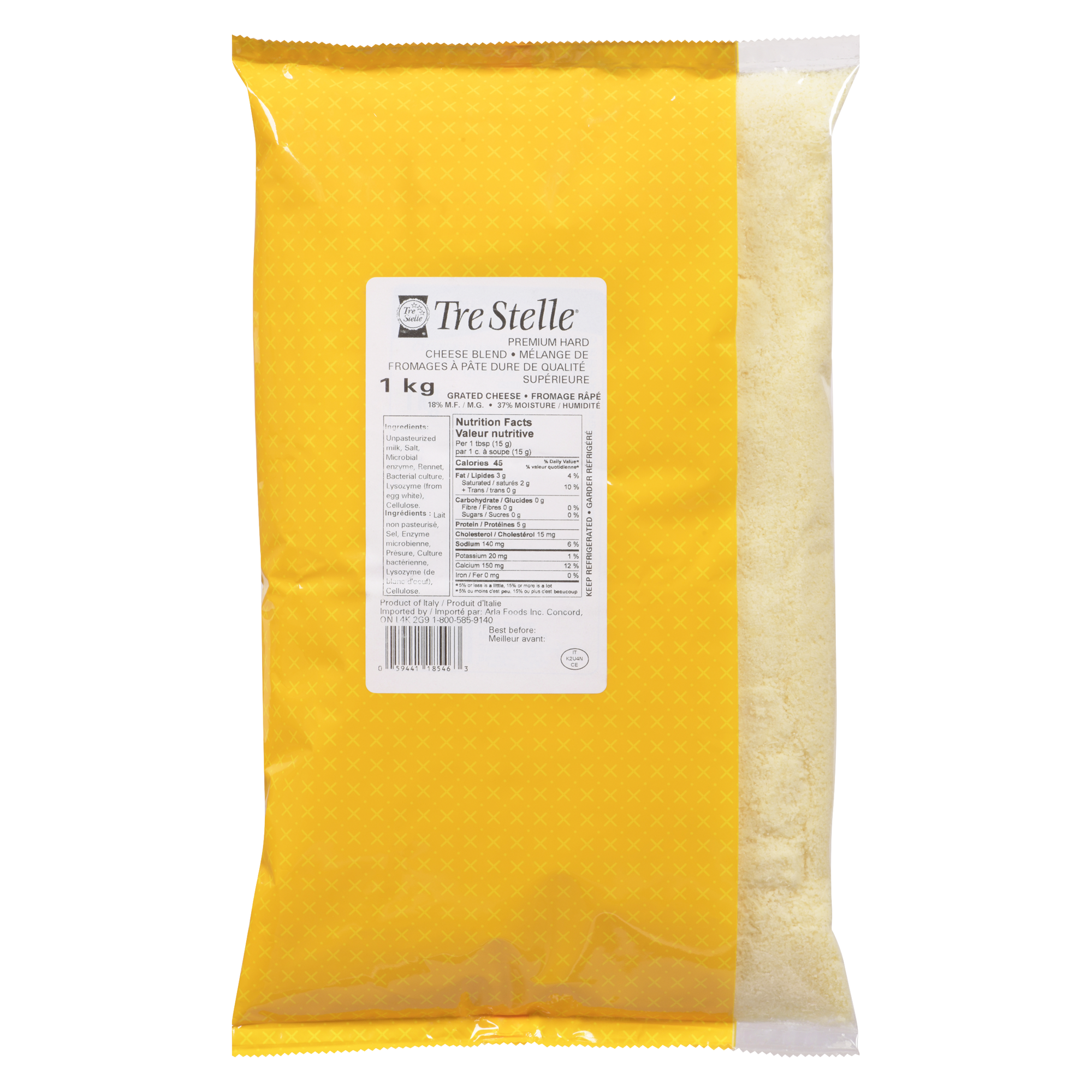 Premium Hard Cheese Blend 1kg