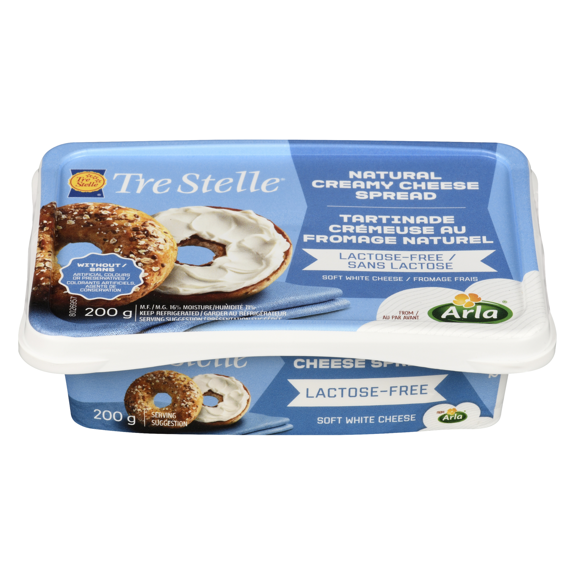 Lactose-Free Natural Cream Cheese Product 200g