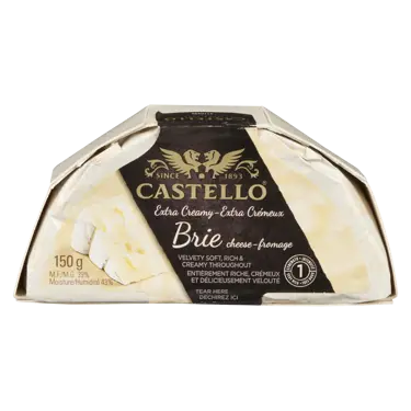 Fromage brie extra crémeux 39% 150 g