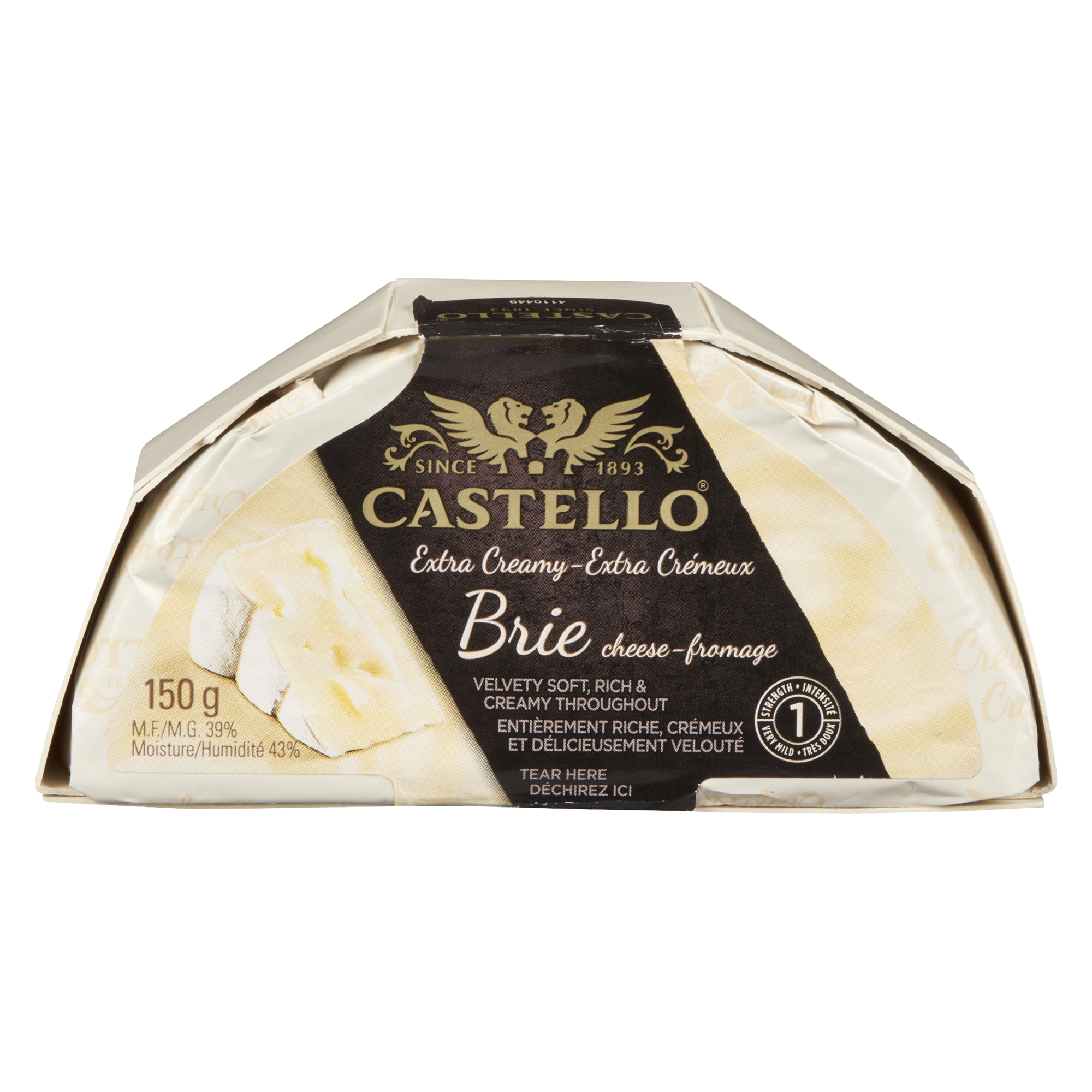 Fromage brie extra crémeux 150g