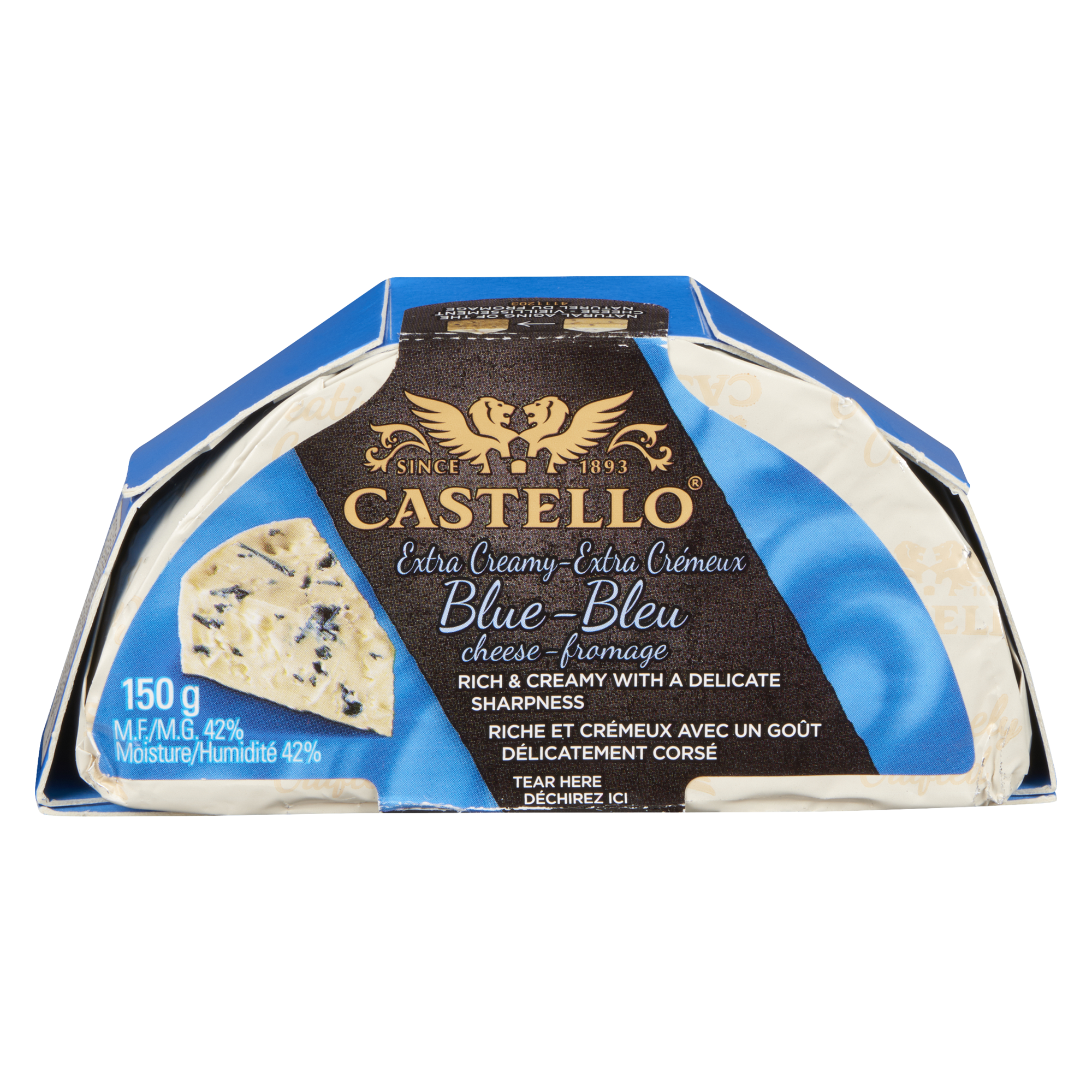 Fromage bleu crémeux 150g