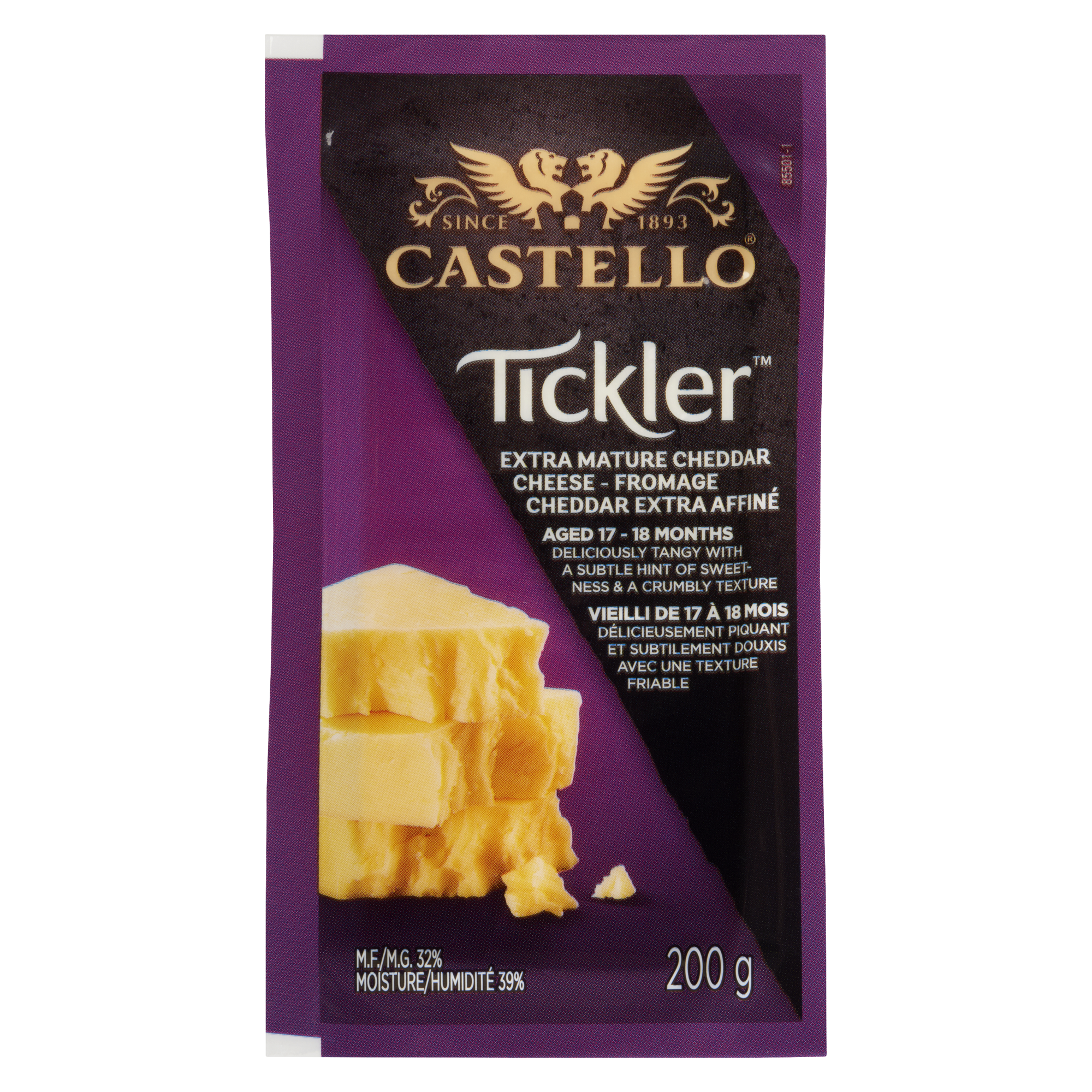 Fromage cheddar extra-affiné 200g