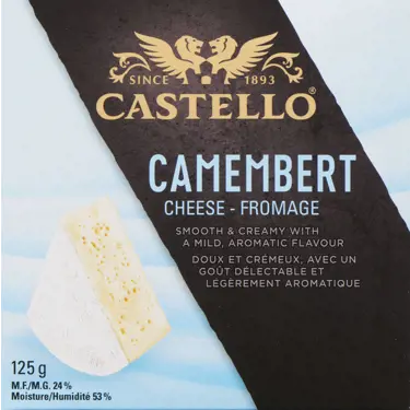 Danish Camembert Cheese 24% 125 g