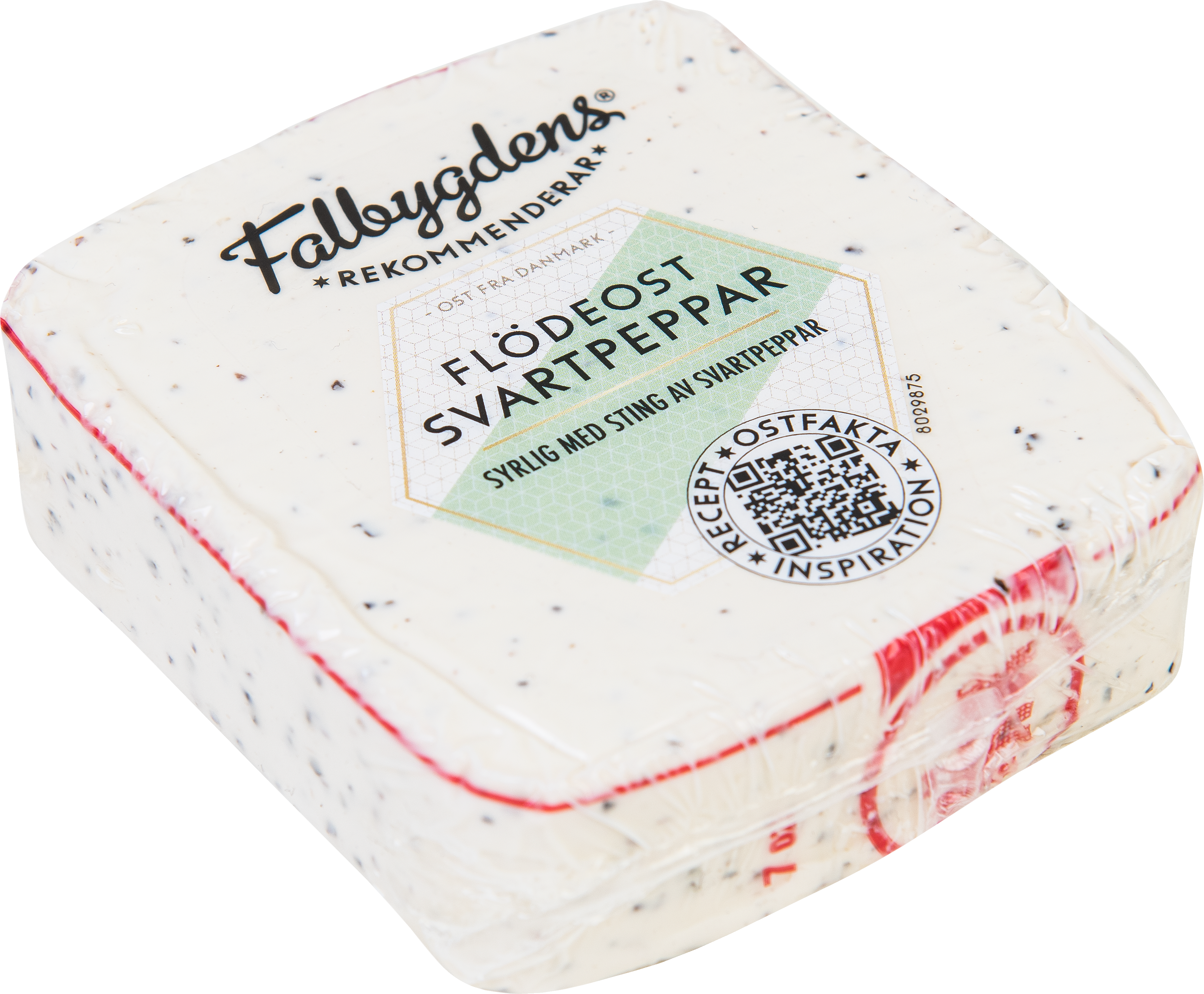 Flödeost svartpeppar färskost ca 200g