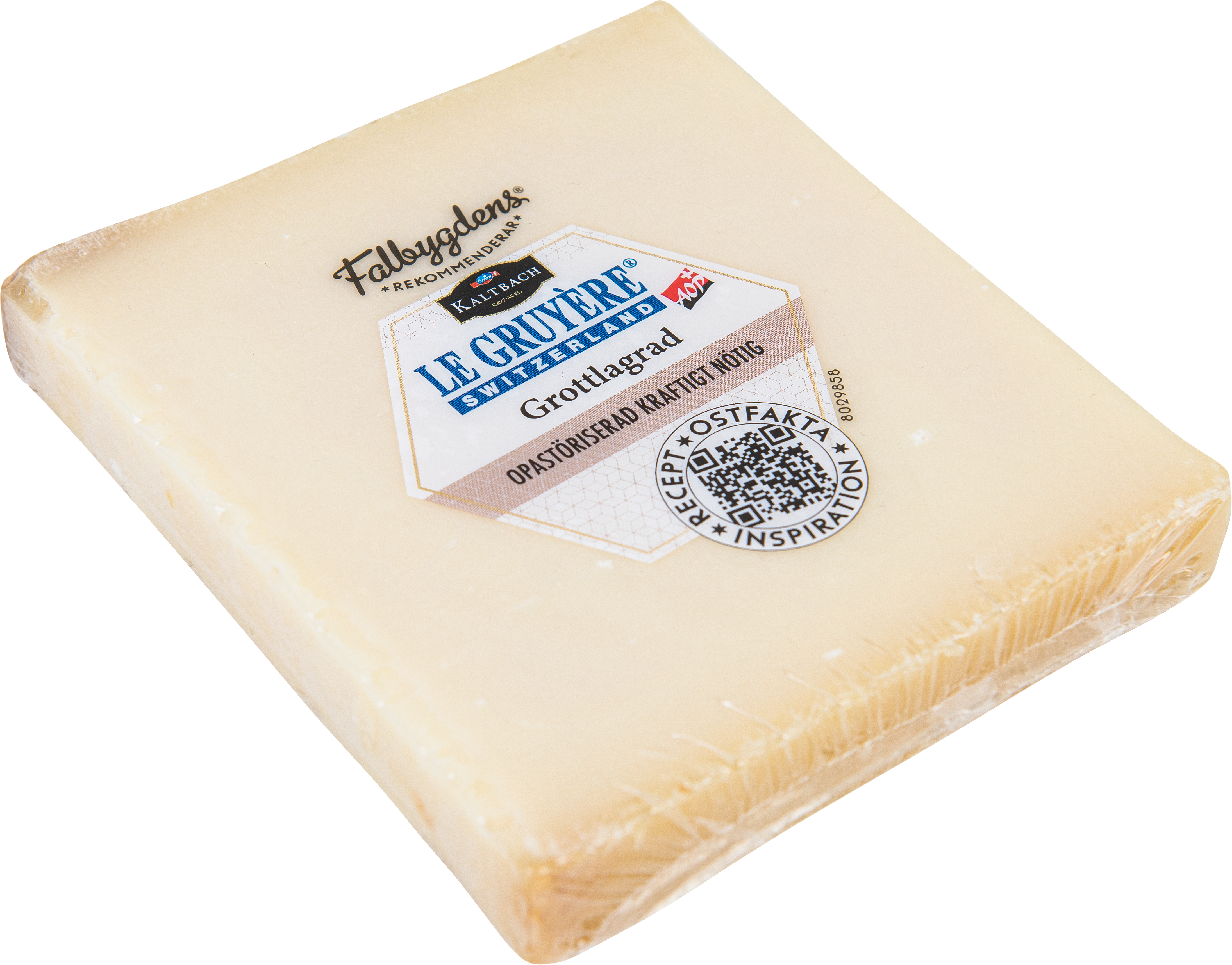 Gruyère grottlagrad opast hårdost ca 130g