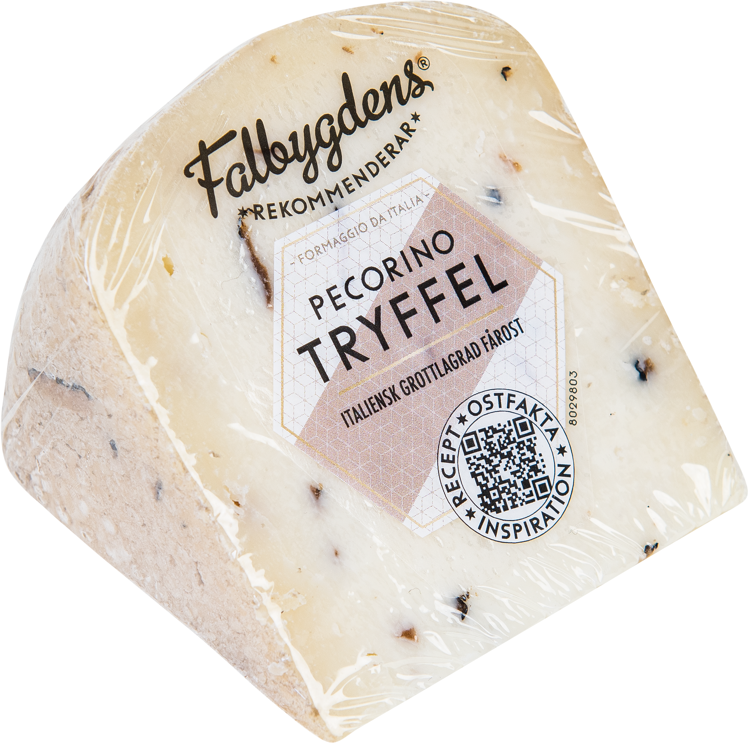 Falbygdens® Rekommenderar Pecorino tryffel hårdost ca 125g