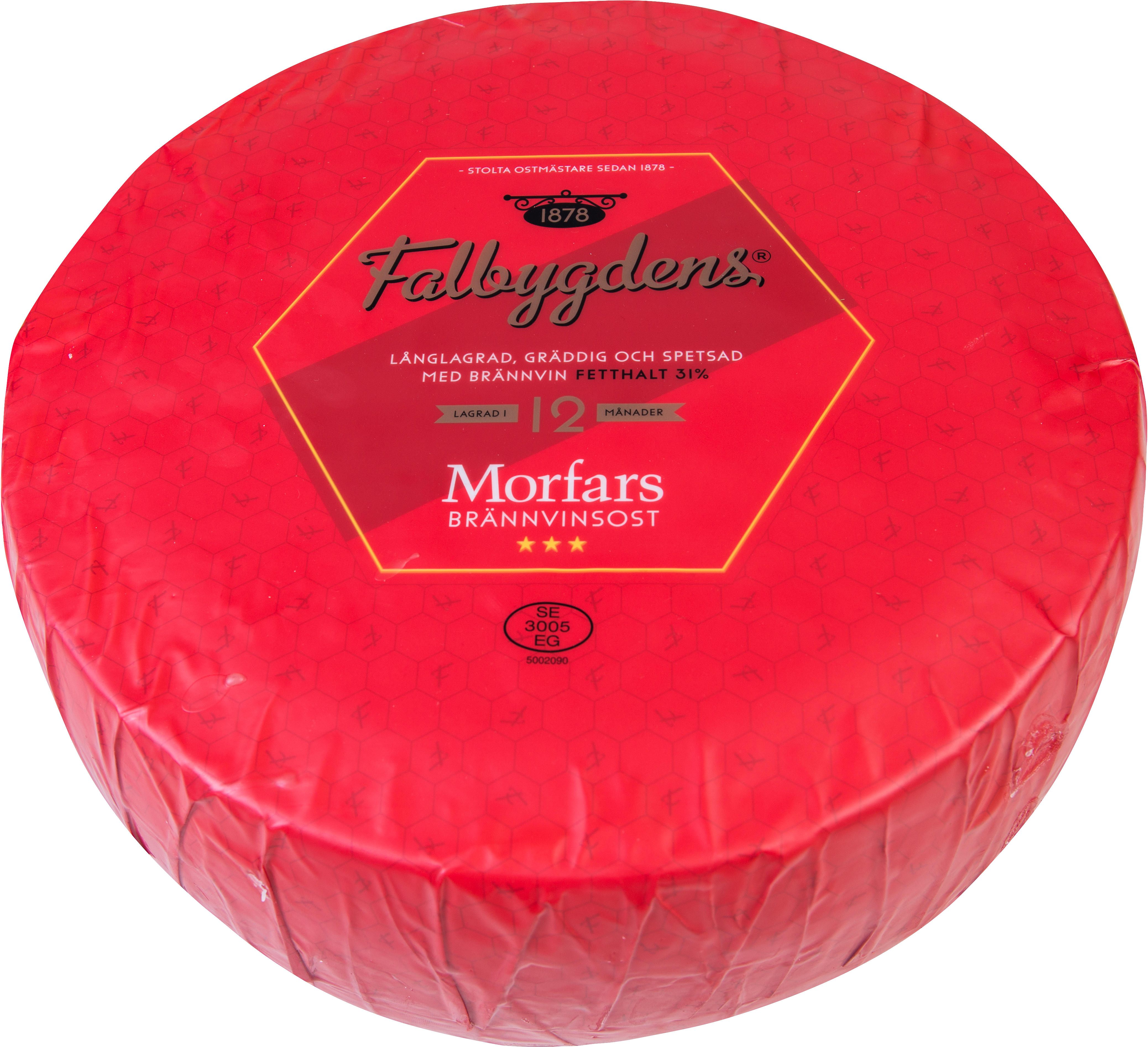 Morfars Brännvinsost 12 mån 31% hel