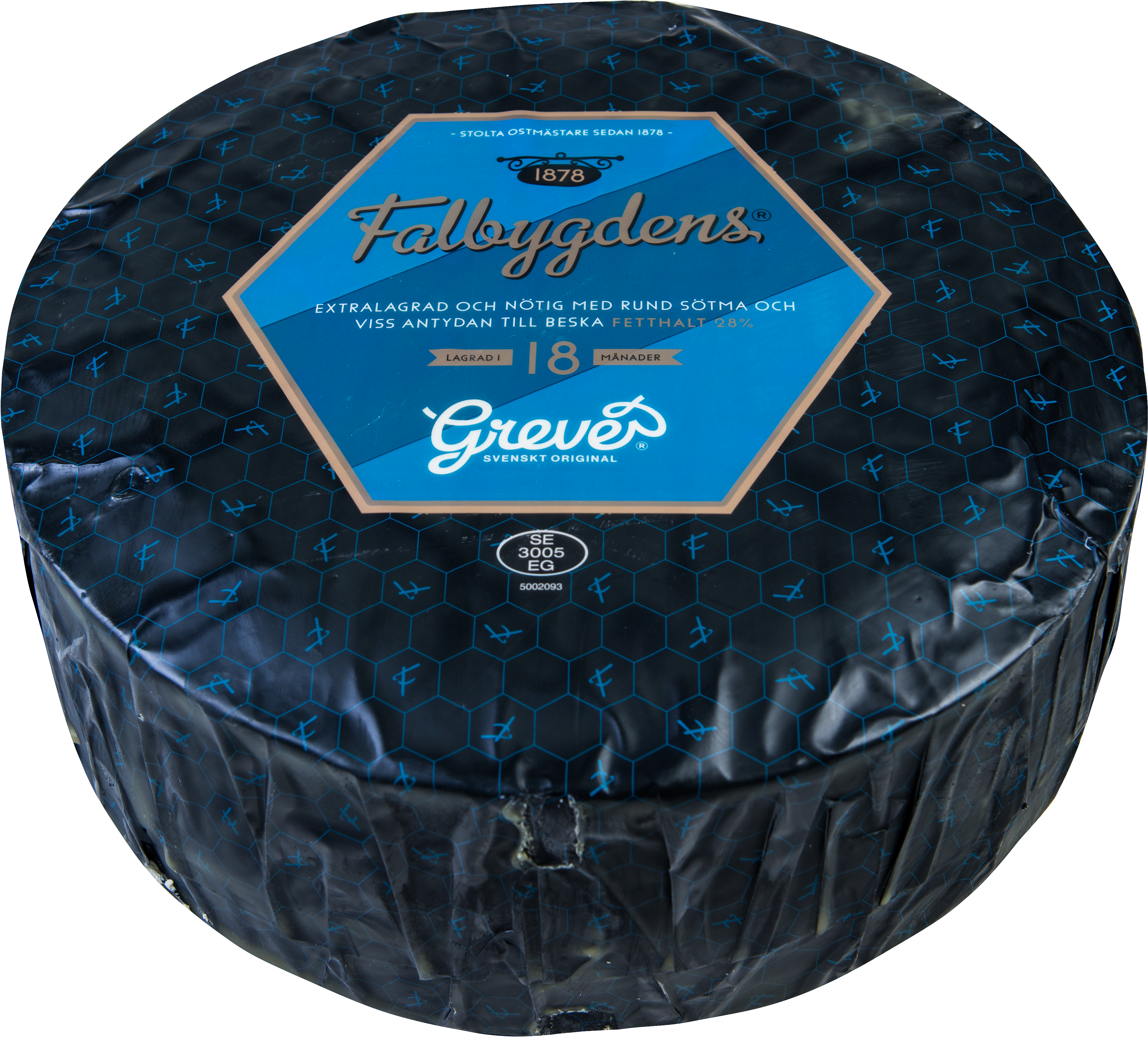 Greve® 18 mån 28% hel hårdost