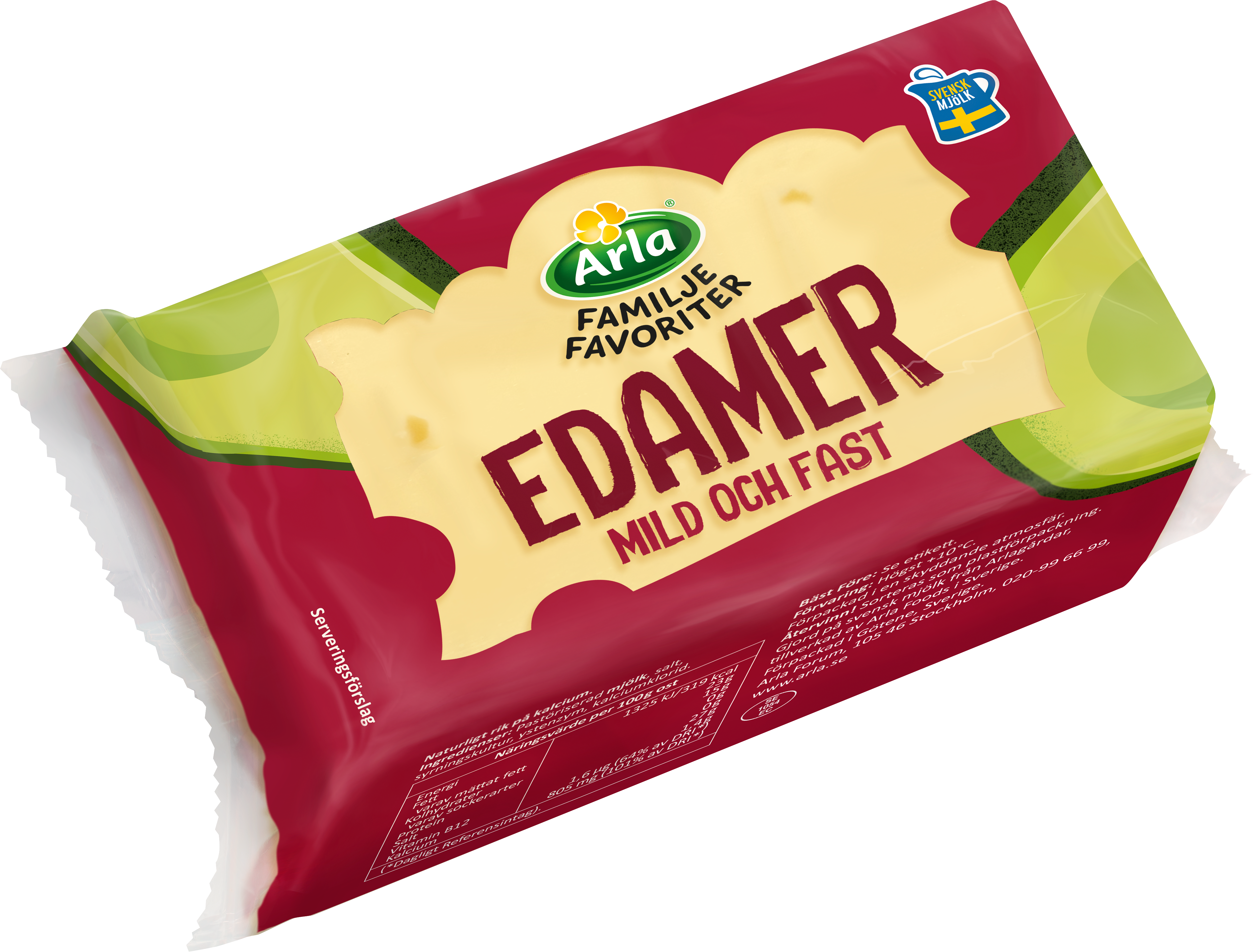 Tärnad Arla® Familjefavoriter Edamer